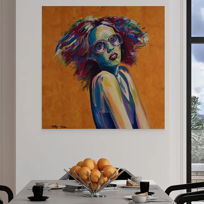 מלכת השמש - הדפס משודרג עם צבע