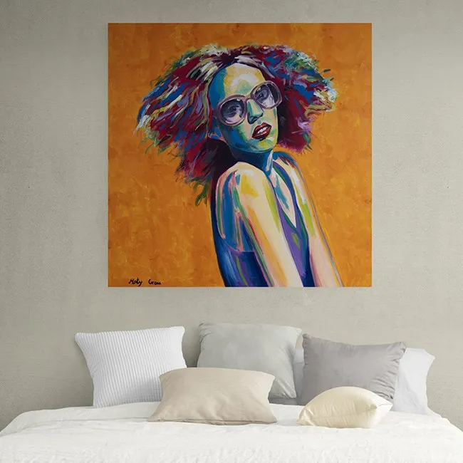 מלכת השמש - הדפס משודרג עם צבע