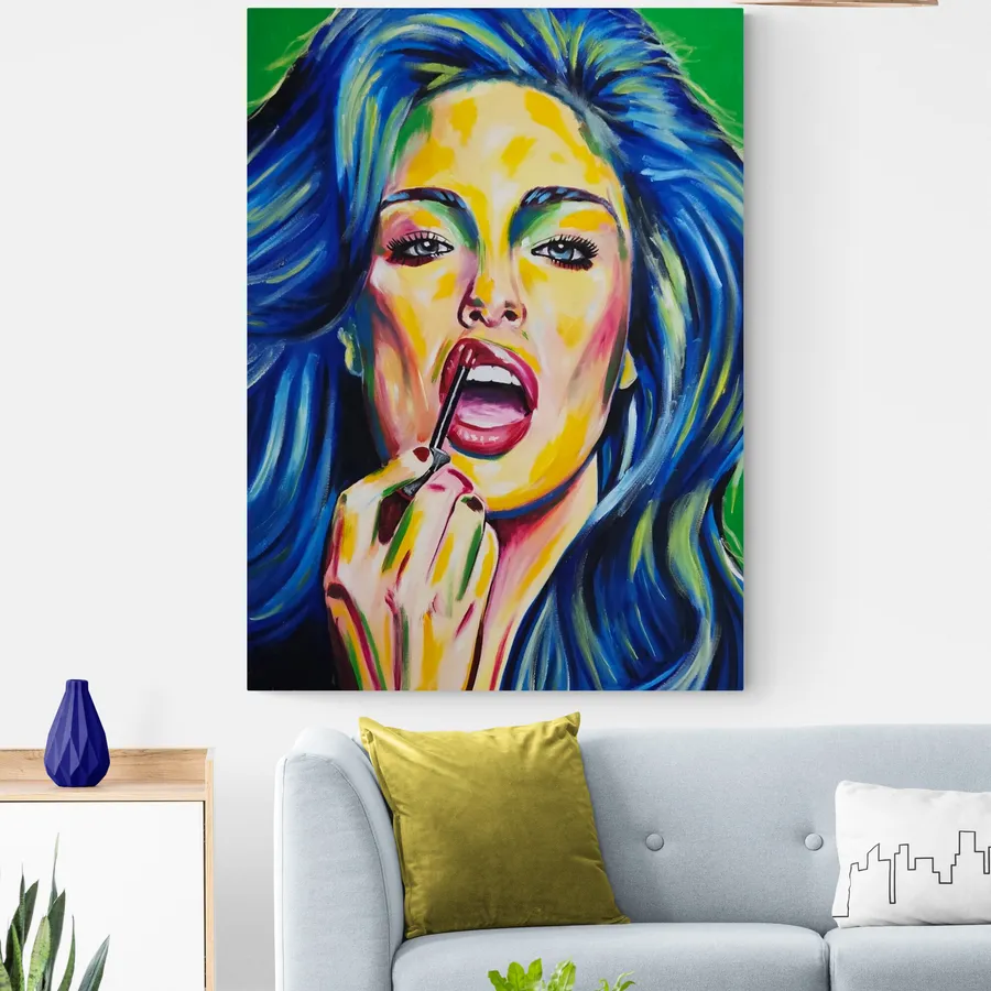 עוצמת היופי - הדפס אומנותי