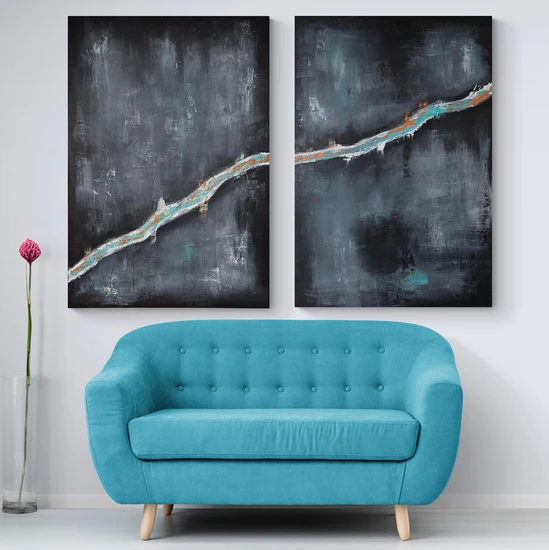 נתיב האור - הדפס זוגי משודרג עם צבע