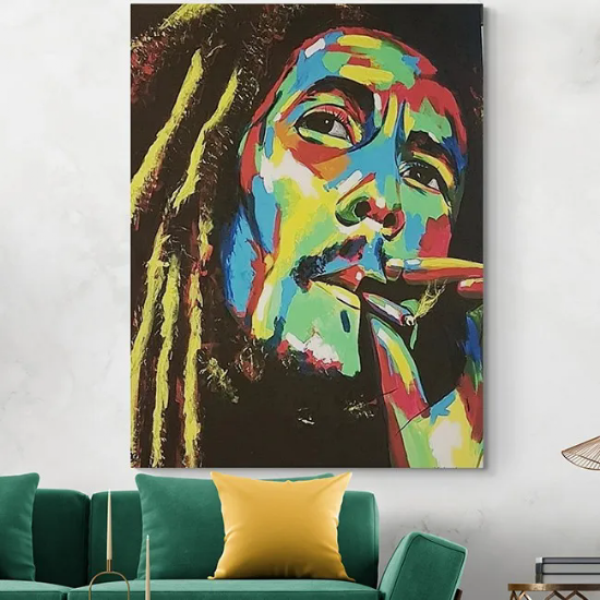 בוב מארלי חגיגה של צבעים