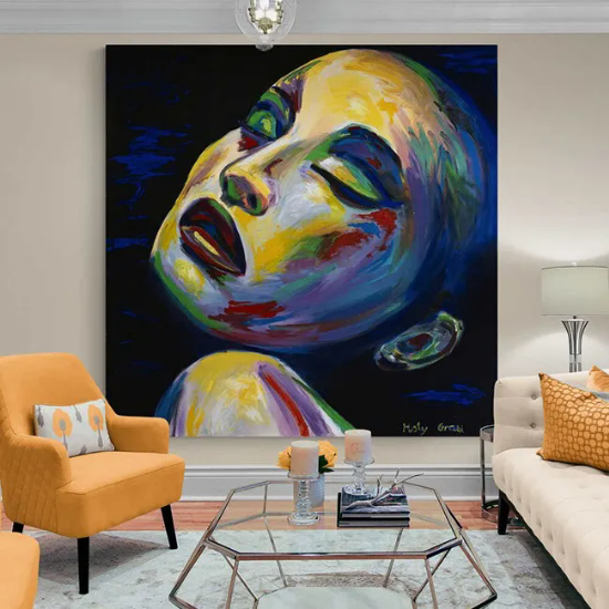 רכות בוערת - הדפס אומנותי